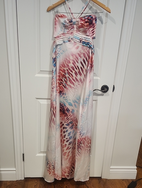 Guess by Marciano Dresses & Skirts - Guess by Marciano Pink Multi-Print Strapless Maxi Dress